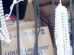 Fabulous pornstar in horny voyeur, outdoor sex scene