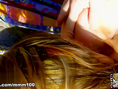 Cassie Darling & Katy Bell & Victoria Delice & Jorge & Terry in Orgy At The Beach - MMM100