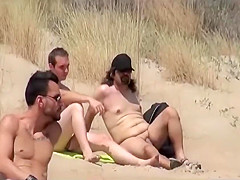 Nice foursome for a hot female stranger