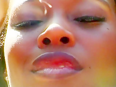 Horny pornstar in incredible black and ebony, public xxx scene