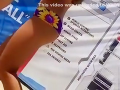 Bikini butts are best in slow motion