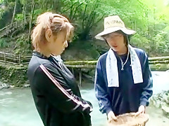Exotic Japanese model Yuuna Takenouchi in Crazy Outdoor JAV movie