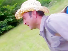 Hot sex with a tourist in forest