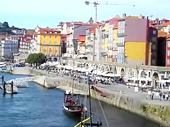 The historic cities of porto and gaia.