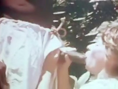 Crazy amateur Outdoor, Retro xxx scene