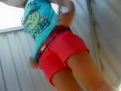 These pretty young ladies are unaware of the camera