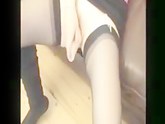 My gf flashing my mate again