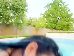 Best pornstar Puma Black in horny public, brunette adult movie