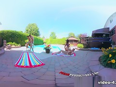 Shana Lane in Orgy in Virtual Reality (ver. 360) - PegasProductions