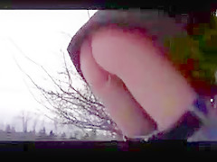 Snowy piss and tampon change