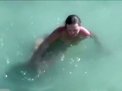 First she swims, then she shags