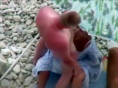 First she swims, then she shags