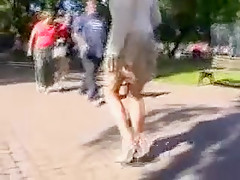 Fabulous homemade High Heels, Outdoor xxx scene