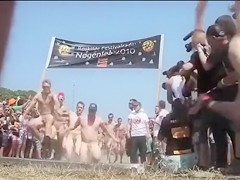 Take a look at this crazy nude marathon