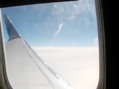 Airplane masturbation