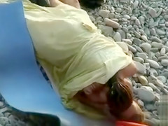 Fooling around at the beach leads to great sex
