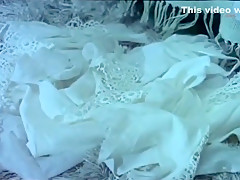 Horny amateur Blonde, Outdoor sex clip