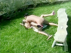 Hottest pornstar Victoria Styles in best brunette, outdoor adult clip