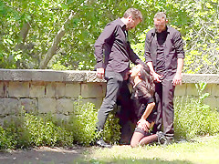 Spanish Slut Frida Sante Fucked Outdoors - PublicDisgrace