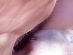Ginger Babe Loves To Ride Cock In Woods