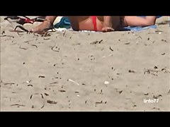 RED BIKINI OPEN LEGS !!!!