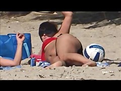 RED BIKINI OPEN LEGS !!!!