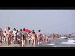Nudes Walking On Beach BVR