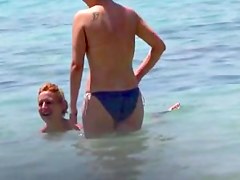 incredible sister beach topless ibiza