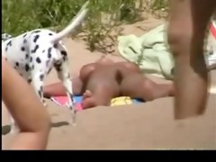 Lucky On Nude Beach by TROC