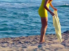 Girl Wearing Micro Thong