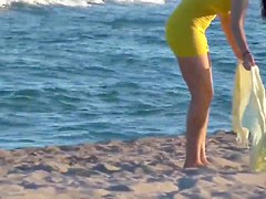 Girl Wearing Micro Thong