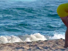 Girl Wearing Micro Thong