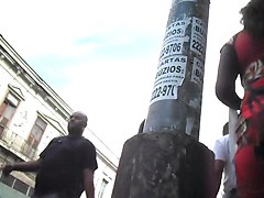 Street voyeur filmed a hot chick with nice bum