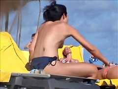 beach girl 004 incredible 2 germantopless punta cana part1