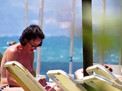 Topless babe in Agia Marina, creta 7