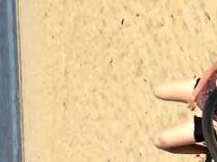 Beach rubbing