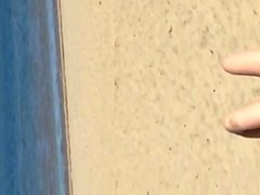 Beach rubbing