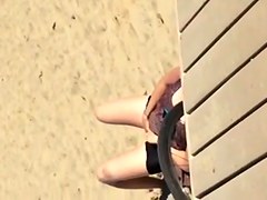 Beach rubbing