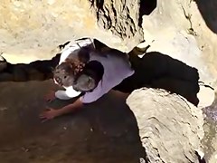 Tugas apanhados nas rochas
