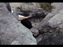 BEHIND GOA BEACH ROCKS HIDDEN