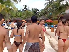 He filmed her friends at the water park