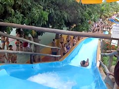 He filmed her friends at the water park