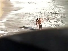 Group sex at nudist beach