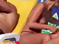 Nudist Beach Perv three Legal Age girlr A-Hole and Pantoons