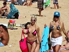 Tanga Strap String Bikini Beach Gals HD