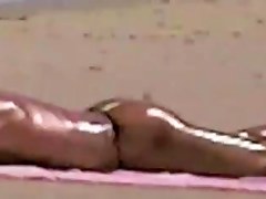 fellows in strap on the beach