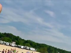 Candid Beach Bikini Ass Wazoo West Michigan Arse - Hippie