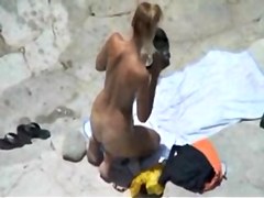 Undressed Beach - Pleasing Diminutive Tit Aged Oiled & Screwed