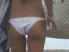 two Doxies Skimpy Bikinis