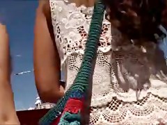 Candid College Beach Arse Gazoo West Michigan A-Hole 2x